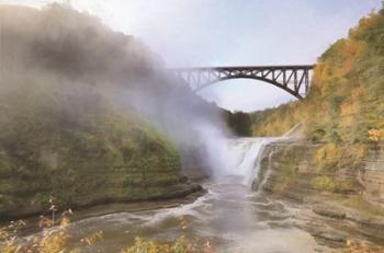 Letchworth Upper Falls | Obraz na stenu