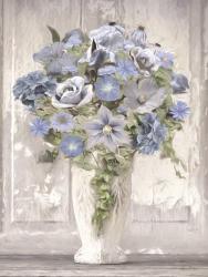 Blue Floral Bouquet | Obraz na stenu