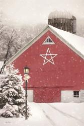 Red Star Barn | Obraz na stenu