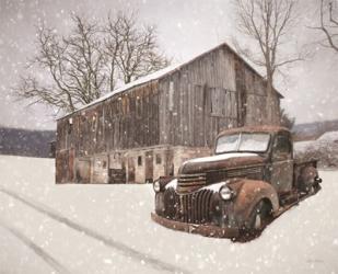Rustic Winter Charm | Obraz na stenu