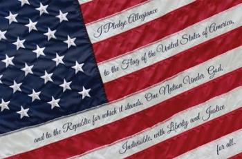 I Pledge Allegiance II | Obraz na stenu
