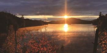 Saranac Lake Sunset | Obraz na stenu