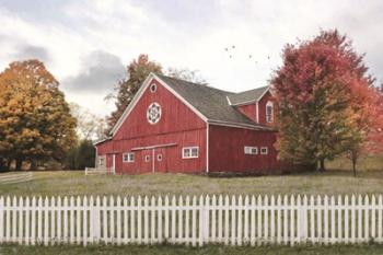 Fall Barn | Obraz na stenu