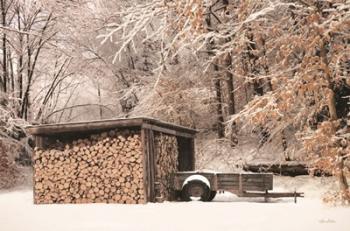 Firewood Shed | Obraz na stenu