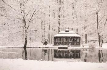 Winter Gazebo | Obraz na stenu