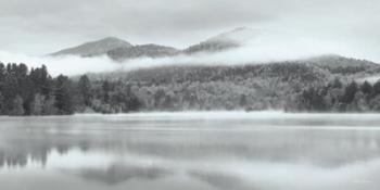 Foggy Mirror Lake | Obraz na stenu