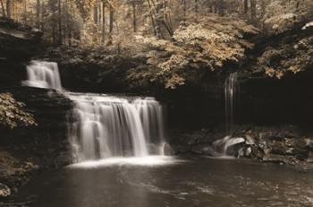 Golden Waterfall I | Obraz na stenu