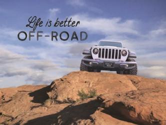Life is Better Off-Road | Obraz na stenu