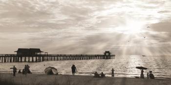 Sunset at Naples Pier | Obraz na stenu