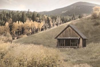 Mountain Hunting Cabin | Obraz na stenu