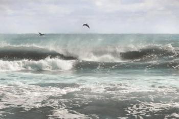 Sea Birds Among the Waves | Obraz na stenu