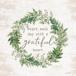 Grateful Heart Wreath | Obraz na stenu