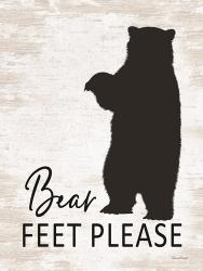 Bear Feet Please | Obraz na stenu