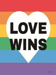 Rainbow Love Wins | Obraz na stenu