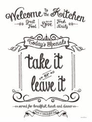 Take It or Leave It | Obraz na stenu