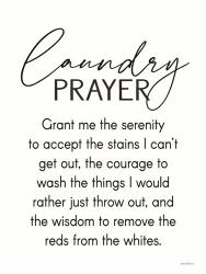 Laundry Prayer | Obraz na stenu