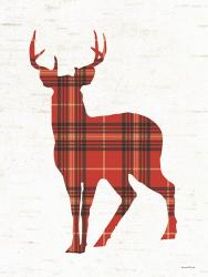 Plaid Deer | Obraz na stenu