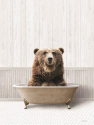Bath Time Bear | Obraz na stenu