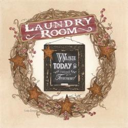 Laundry Room Wreath | Obraz na stenu