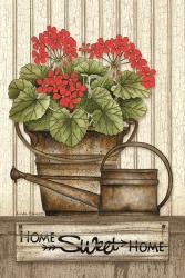 Home Sweet Home Geraniums | Obraz na stenu