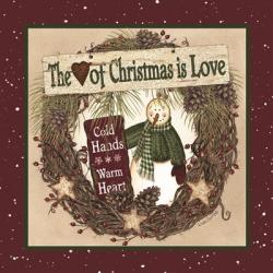 The Heart of Christmas Wreath | Obraz na stenu