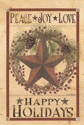 Happy Holiday Barn Star I | Obraz na stenu