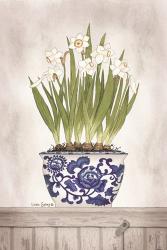 Blue and White Daffodils II | Obraz na stenu