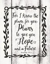 Plans to Give You Hope | Obraz na stenu
