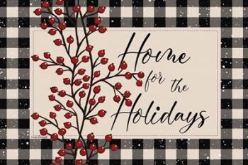 Home for the Holidays with Berries | Obraz na stenu