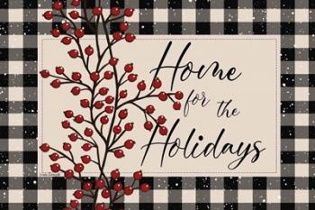Home for the Holidays with Berries | Obraz na stenu
