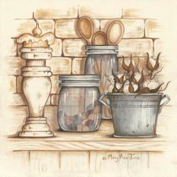 Jars and Wooden Spoons | Obraz na stenu
