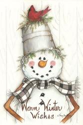 Country Snowman | Obraz na stenu