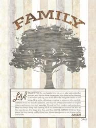 Family Prayer Tree | Obraz na stenu