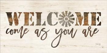 Welcome Come as Your Are | Obraz na stenu