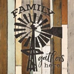 Family Gathers Here | Obraz na stenu