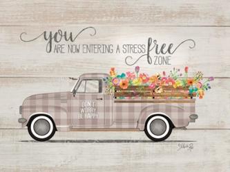 Be Happy Vintage Truck | Obraz na stenu