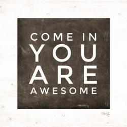 Come In - You Are Awesome | Obraz na stenu