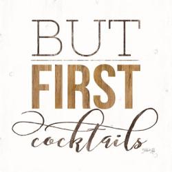 But First Cocktails | Obraz na stenu