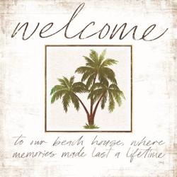 Welcome Palm Trees | Obraz na stenu