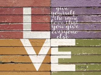 Give Yourself the Same Love | Obraz na stenu