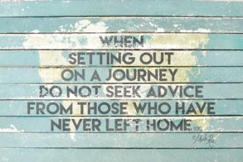 When Setting Out on a Journey | Obraz na stenu