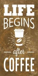 Life Begins After Coffee | Obraz na stenu