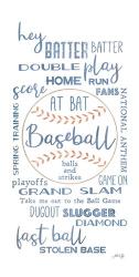 Baseball Phrases | Obraz na stenu