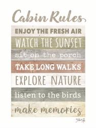 Cabin Rules | Obraz na stenu