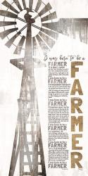 Born to be a Farmer | Obraz na stenu