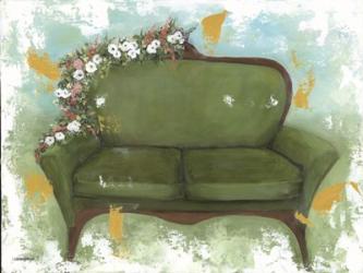 Spring Floral Couch | Obraz na stenu