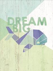 Dream Big Whale | Obraz na stenu