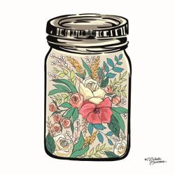 Floral Jar | Obraz na stenu