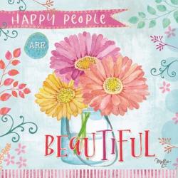 Happy People are Beautiful | Obraz na stenu