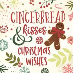 Gingerbread Kisses | Obraz na stenu